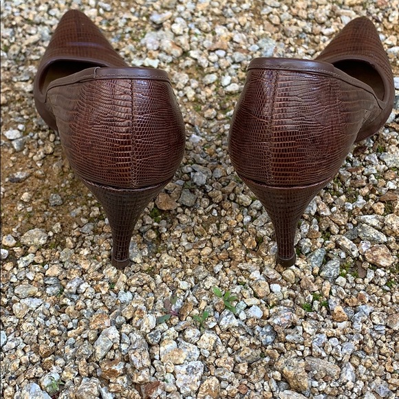 Vintage Roos Atkins lizard pump size 7 1/2AA - Picture 7 of 8